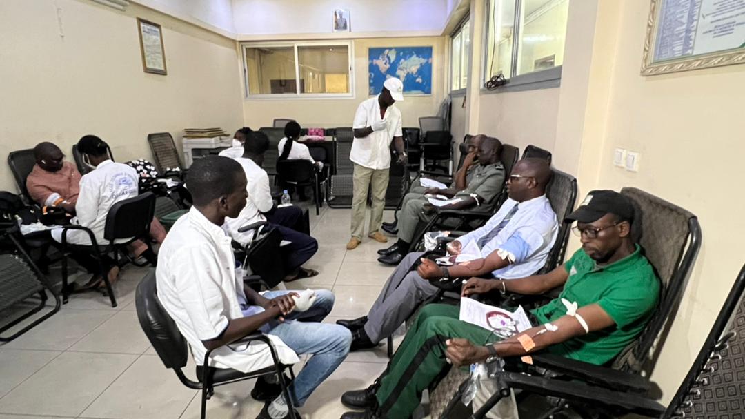 Don de sang : L&rsquo;AIOD vient en aide au CNTS
