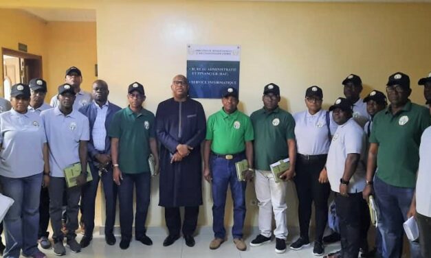 Suite de la visite d&rsquo;études de la mission nigériane : Les membres de la délégation aux Enquêtes douanières