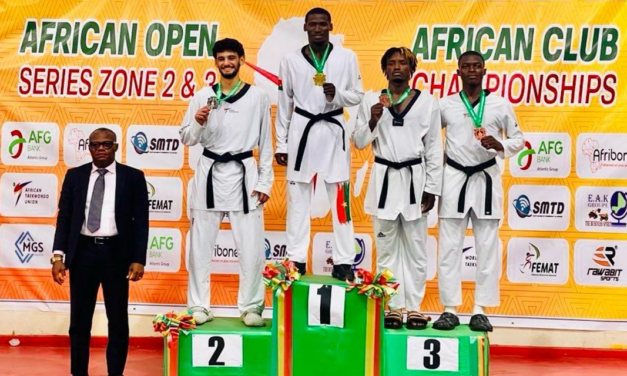 Sport – Open Série 2 de Taekwondo de Bamako: Abdoul Ahad Diouf de l’AS Douanes remporte la médaille d&rsquo;or