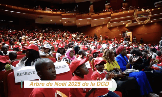 Arbre de Noël 2025 de la DGD