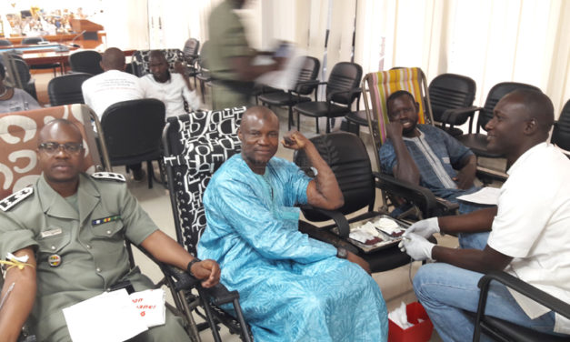 Journée de don de sang à la Douane, un engagement noble au service de la santé