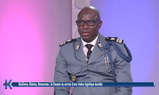 International customs&rsquo; Day: the Head of Communications and Public Relations, Lt-Colonel Alpha Touré DIALLO, in the KINKELIBA show on RTS.